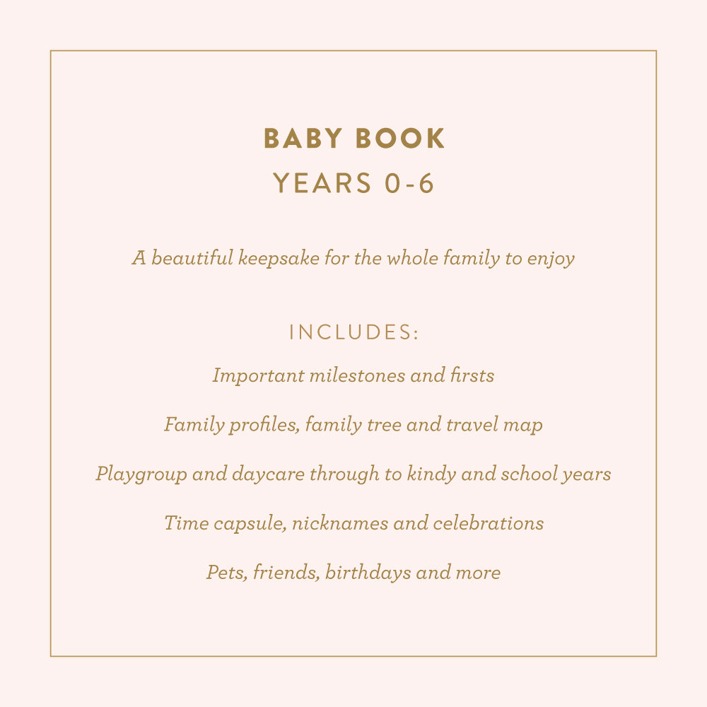 Fox & Fallow Baby Journal
