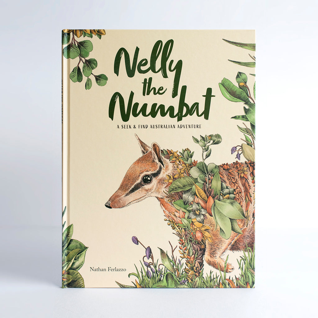 Nelly the Numbat - Search & Find Book