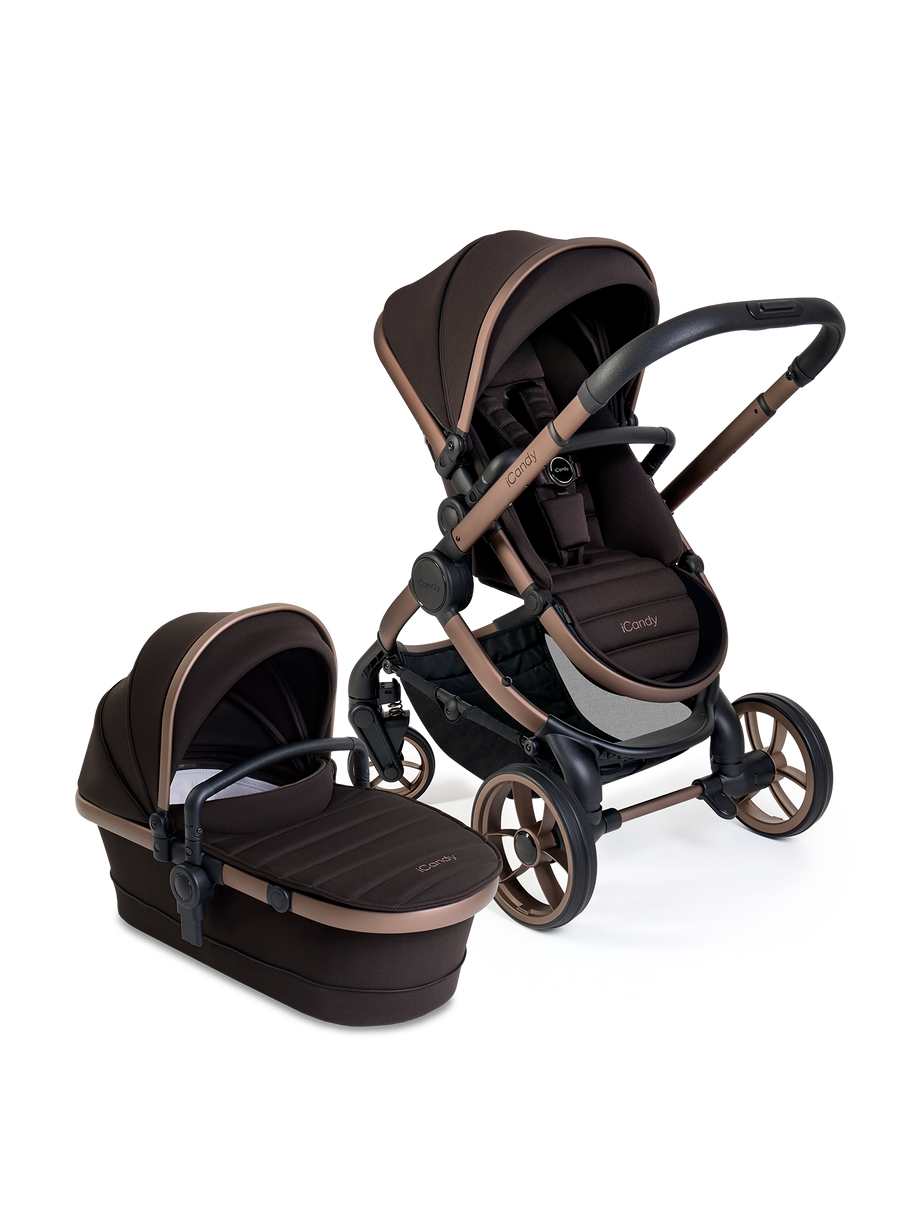 Peach 7 Pram - Pecan