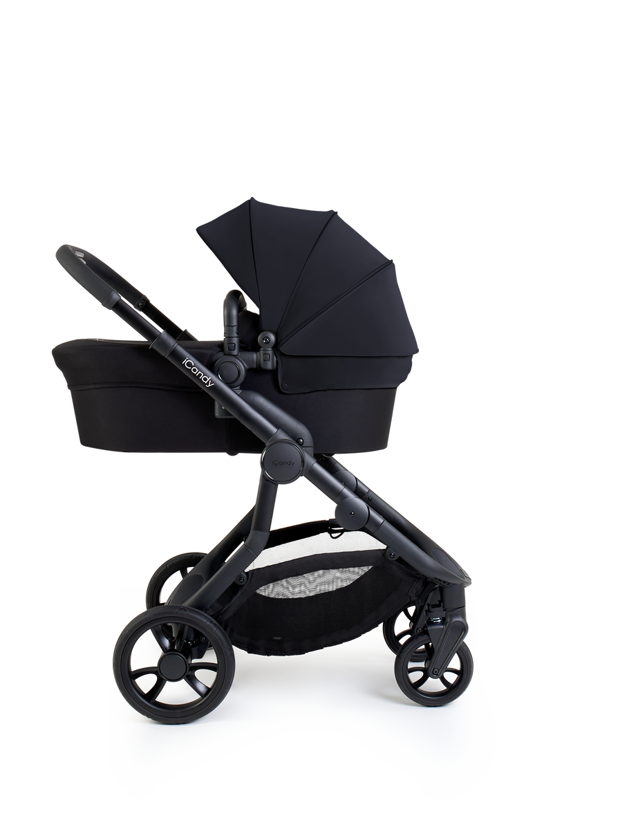 Orange 4 Pram - Black