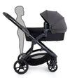 Orange 4 Pushchair - Fossil