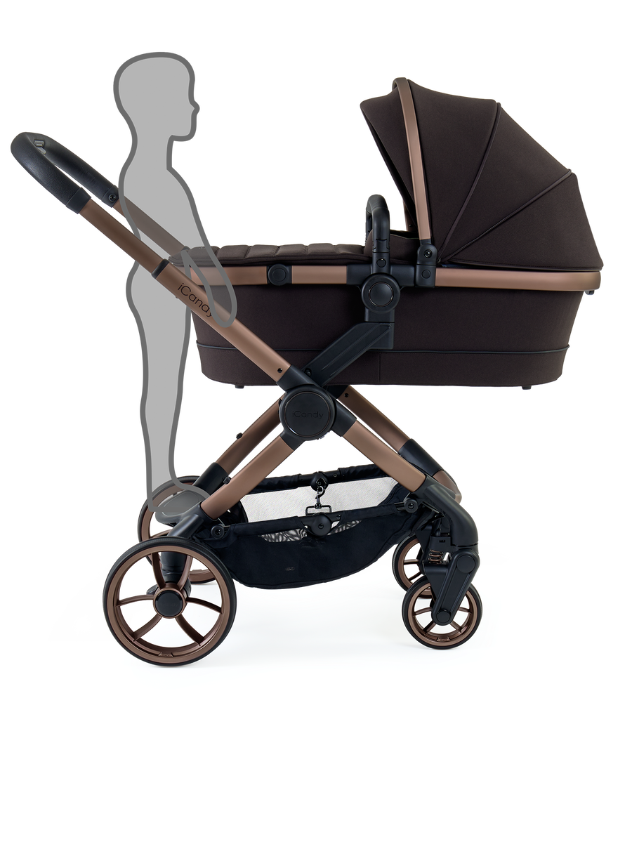 Peach 7 Pram - Pecan