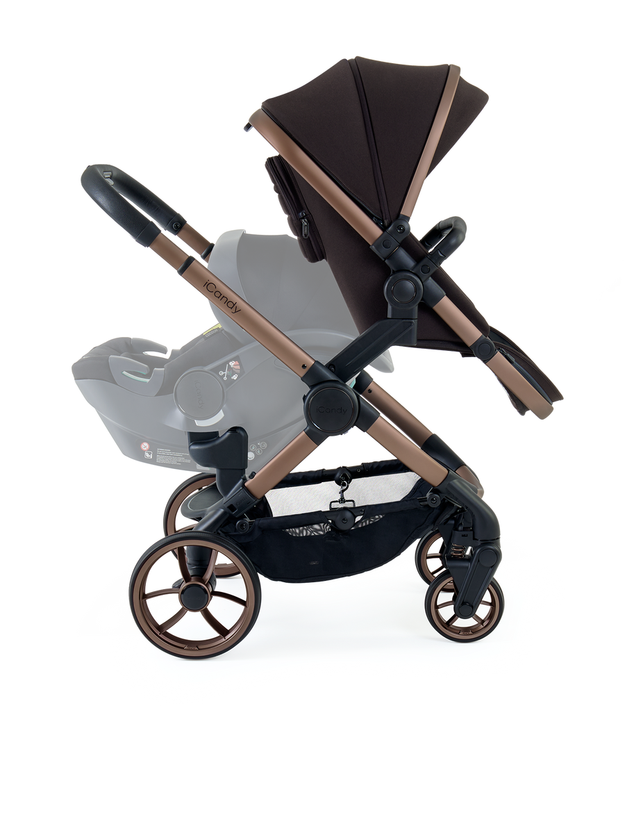 Peach 7 Pram - Pecan