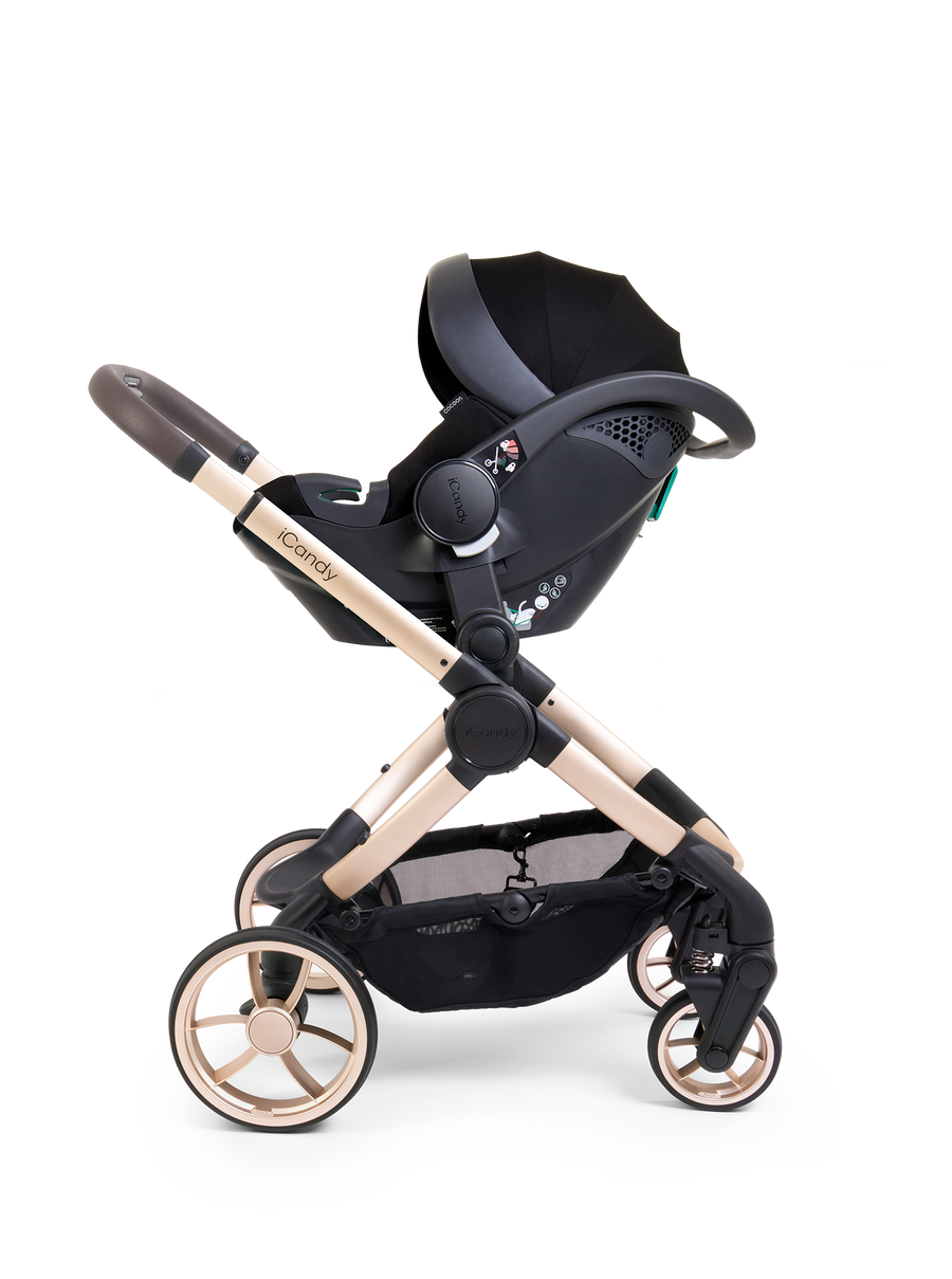 Peach 7 Pram - Biscotti