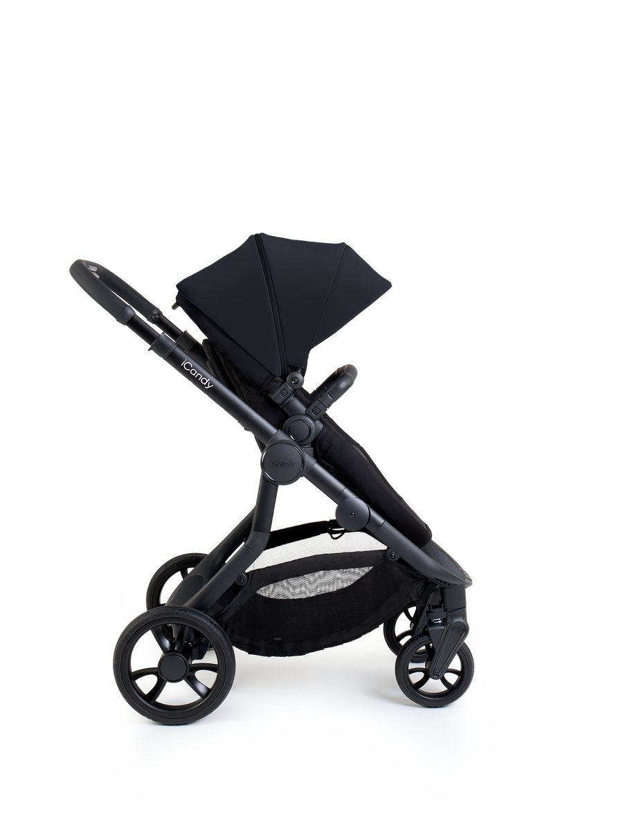 Orange 4 Pram - Black