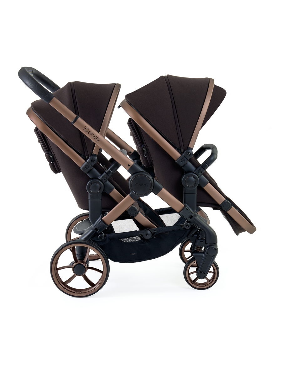 Peach 7 Pram - Pecan
