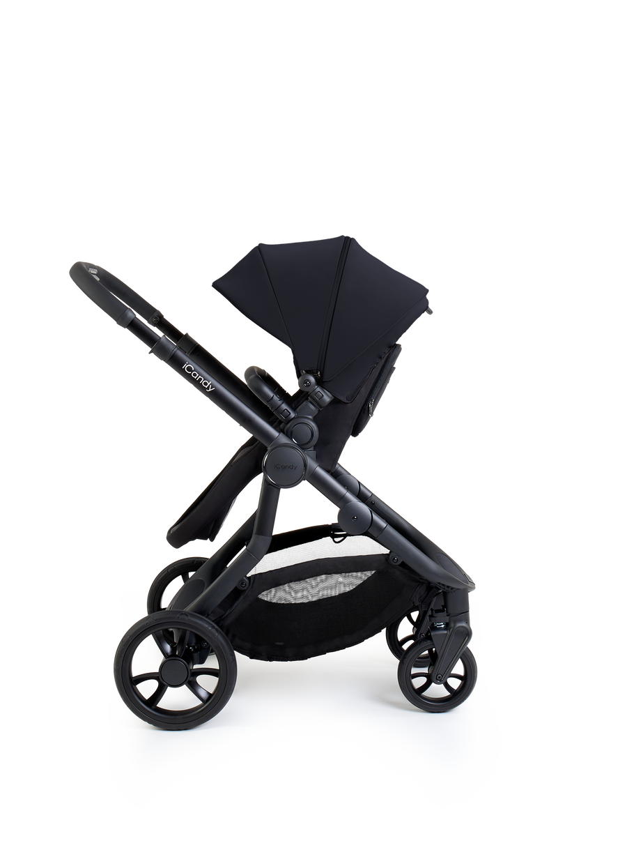 Orange 4 Pram - Black