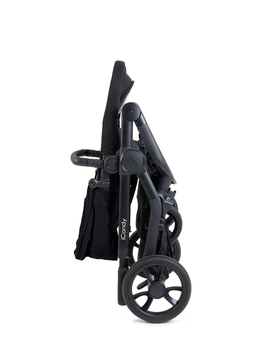 Orange 4 Pram - Black