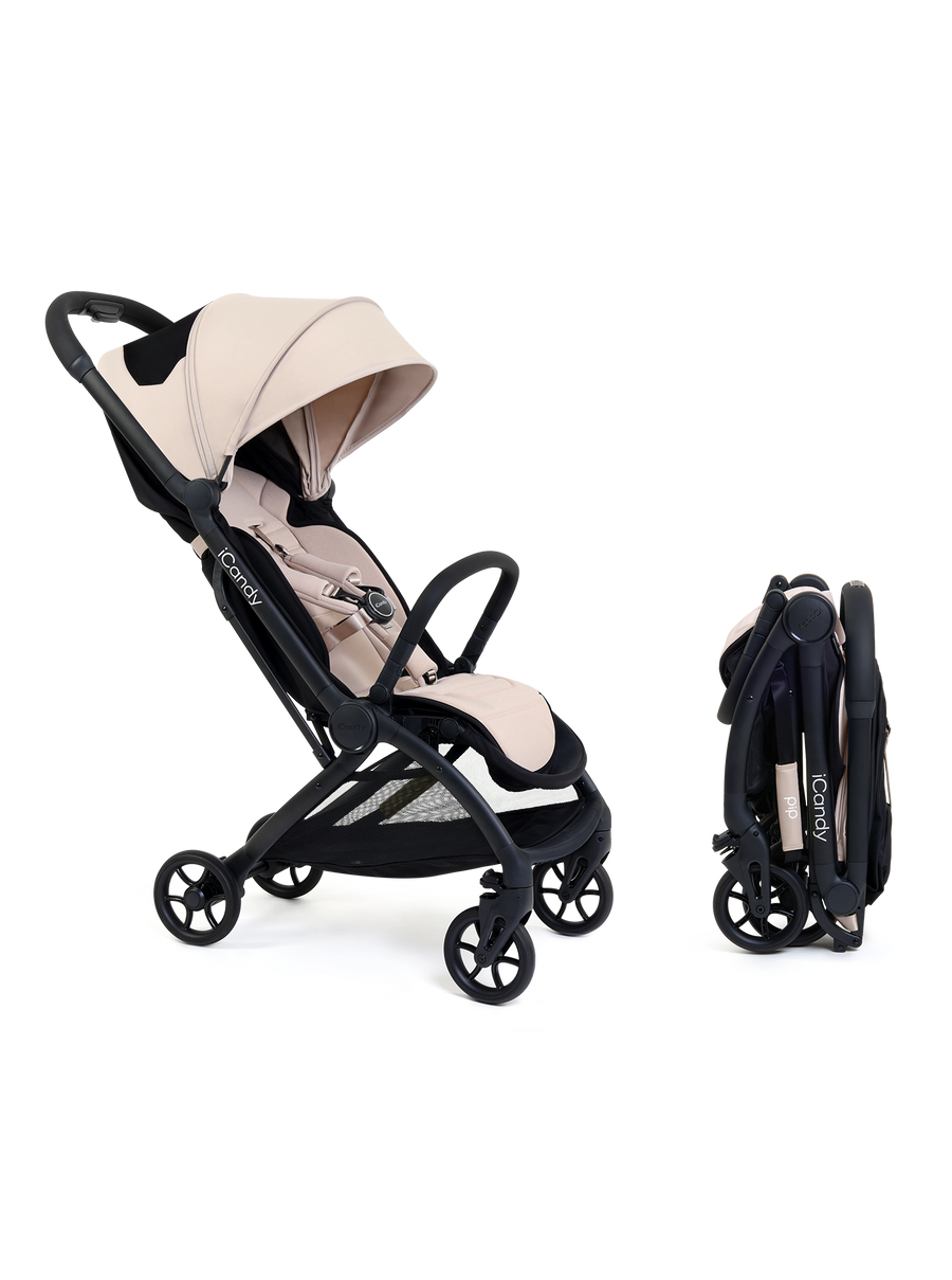 PIP Compact Stroller - Latte