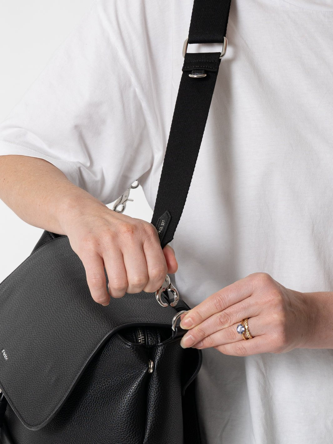 Woven Bag Strap - Black