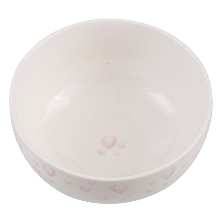 Bunny Hearts Ceramic 4 Piece Kids Set