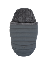 Peach 7 Footmuff - Dark Grey