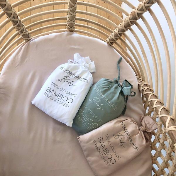 Bamboo Bassinet Fitted Sheet