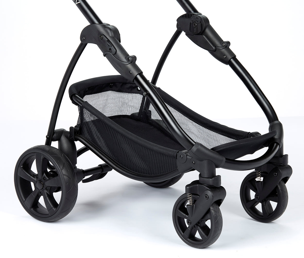 Strawberry 2 Pushchair & Carrycot Combo - Chrome