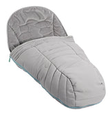 Peach Footmuff - Beluga (Black)