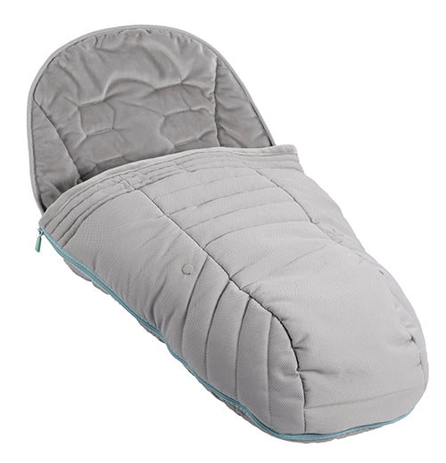 Peach Footmuff - Beluga (Black)