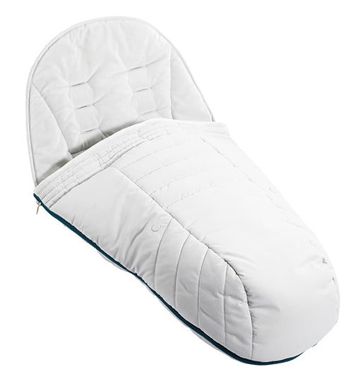 Peach Footmuff - Dove Grey