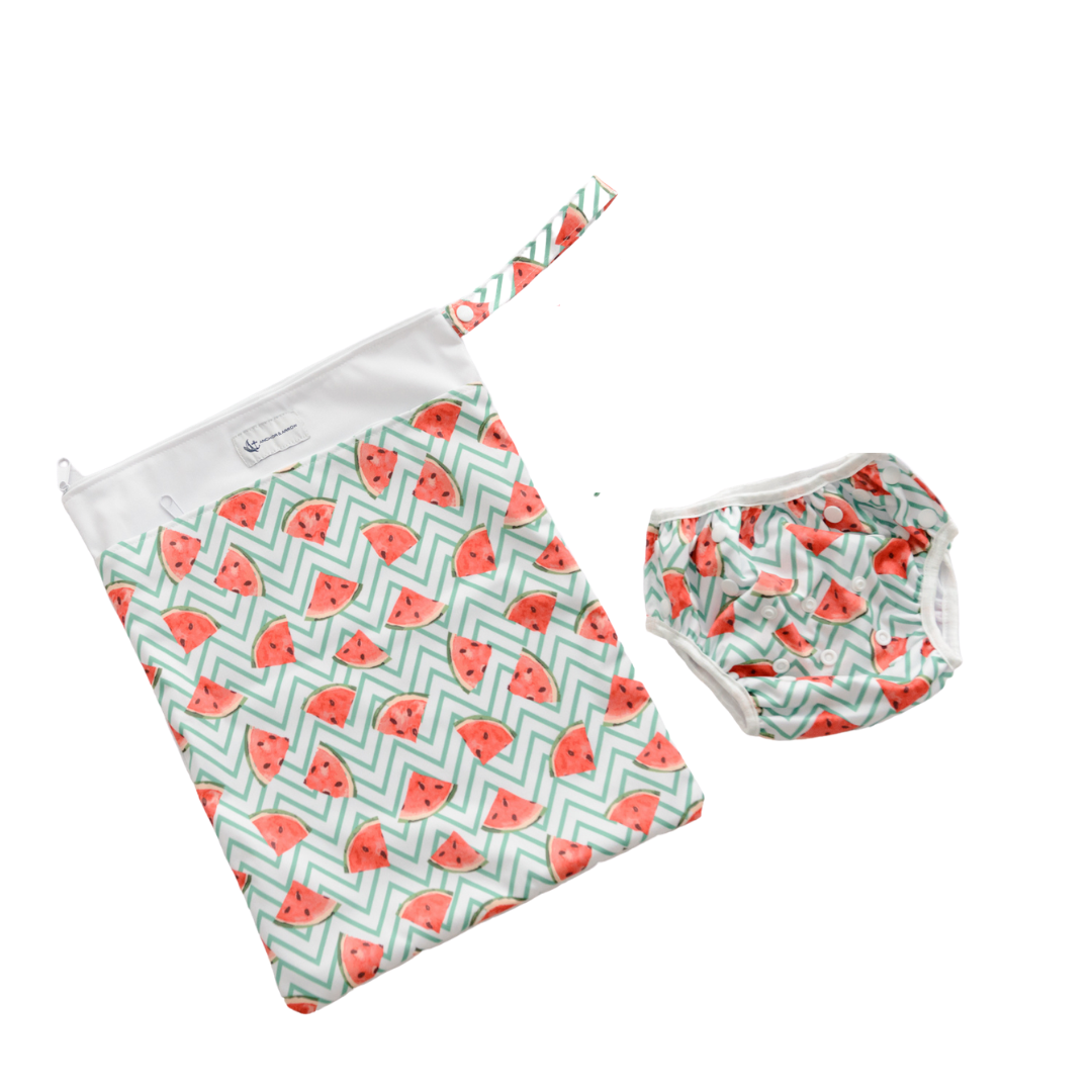 Reusable Swim Nappy & Wet Bag
