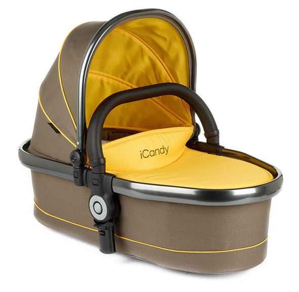 Peach Compact Carrycot Honeycomb - Space Grey