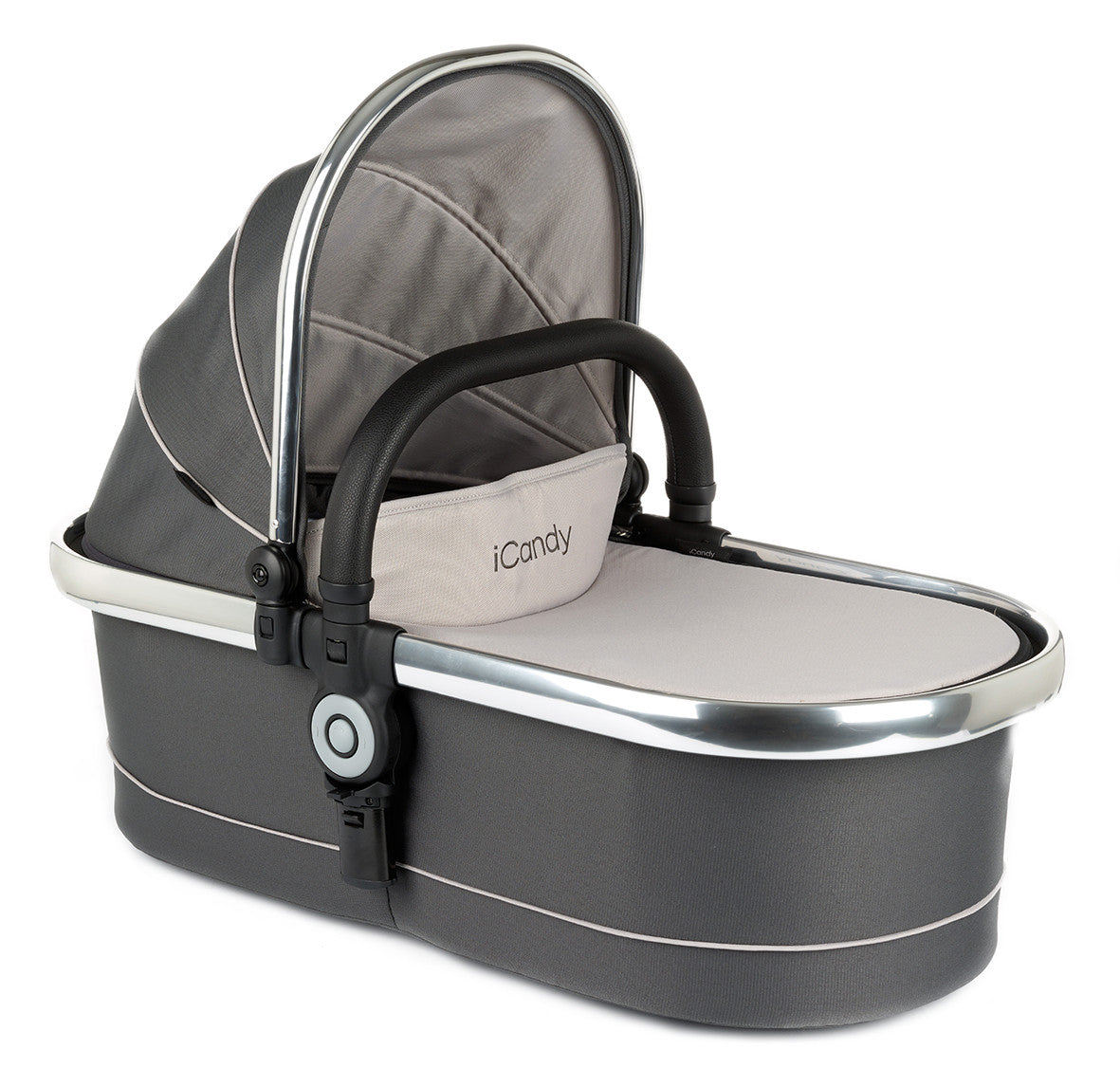 Peach3 Carrycot - Truffle (Grey)